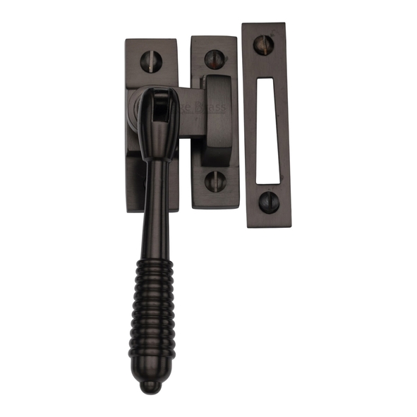 V894 MP/HP-MB  Matt Bronze  Heritage Brass Reeded Casement Fastener